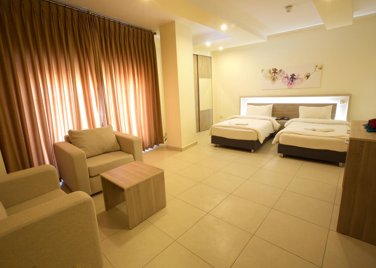 Lujain Hotel فندق النور واللجين 암만 객실 사진